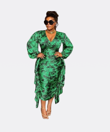 Emerald Shades Dress