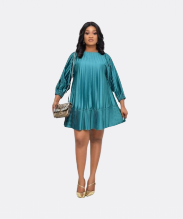 Teal Serenity Dress