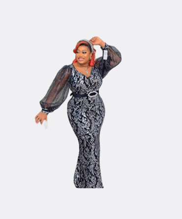 Midnight Gilded dress