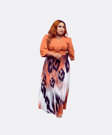 Long Occasion Wear (Orange)