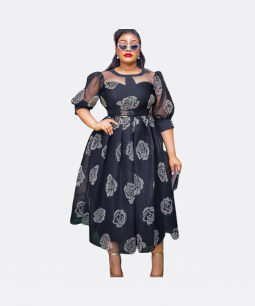 Blossom Noir Dress