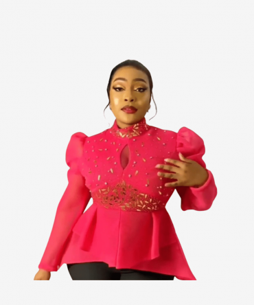 Crimson Elegant Pink Top