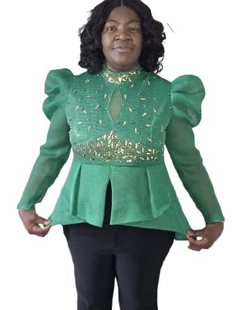 Radiant Harmony Green Top