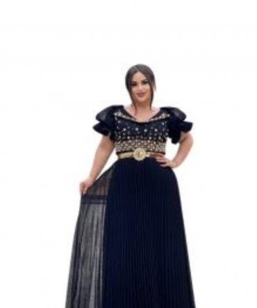 Midnight Luxe Evening Dress